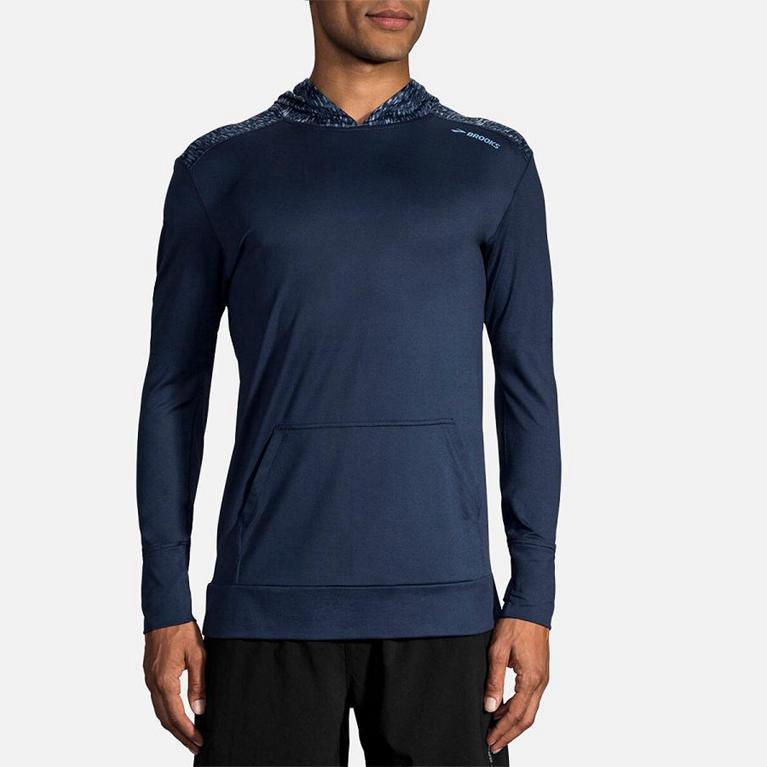 Brooks Dash Running Jackets - Men's - Blue (15294-QXPR)